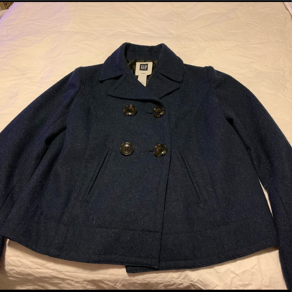 Navy Blue Pea coat